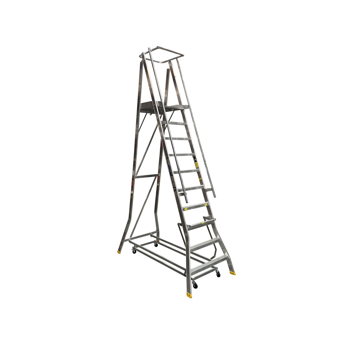 heavy Duty Platform Ladder with wheels